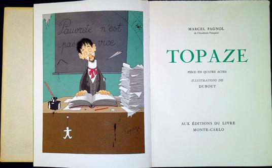 Topaze : pièce en quatre actes - Marcel Pagnol - copertina