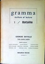 gramma ecriture et lectue n.1 Bataille