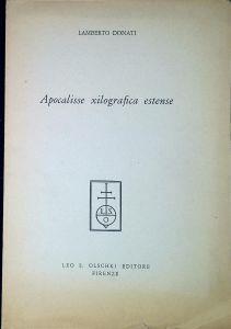 Apocalisse xilografica estense - Lamberto Donati - copertina