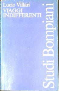 Viaggi indifferenti - Lucio Villari - copertina