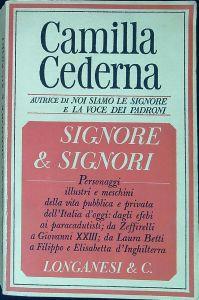 Signore & signori - Camilla Cederna - copertina