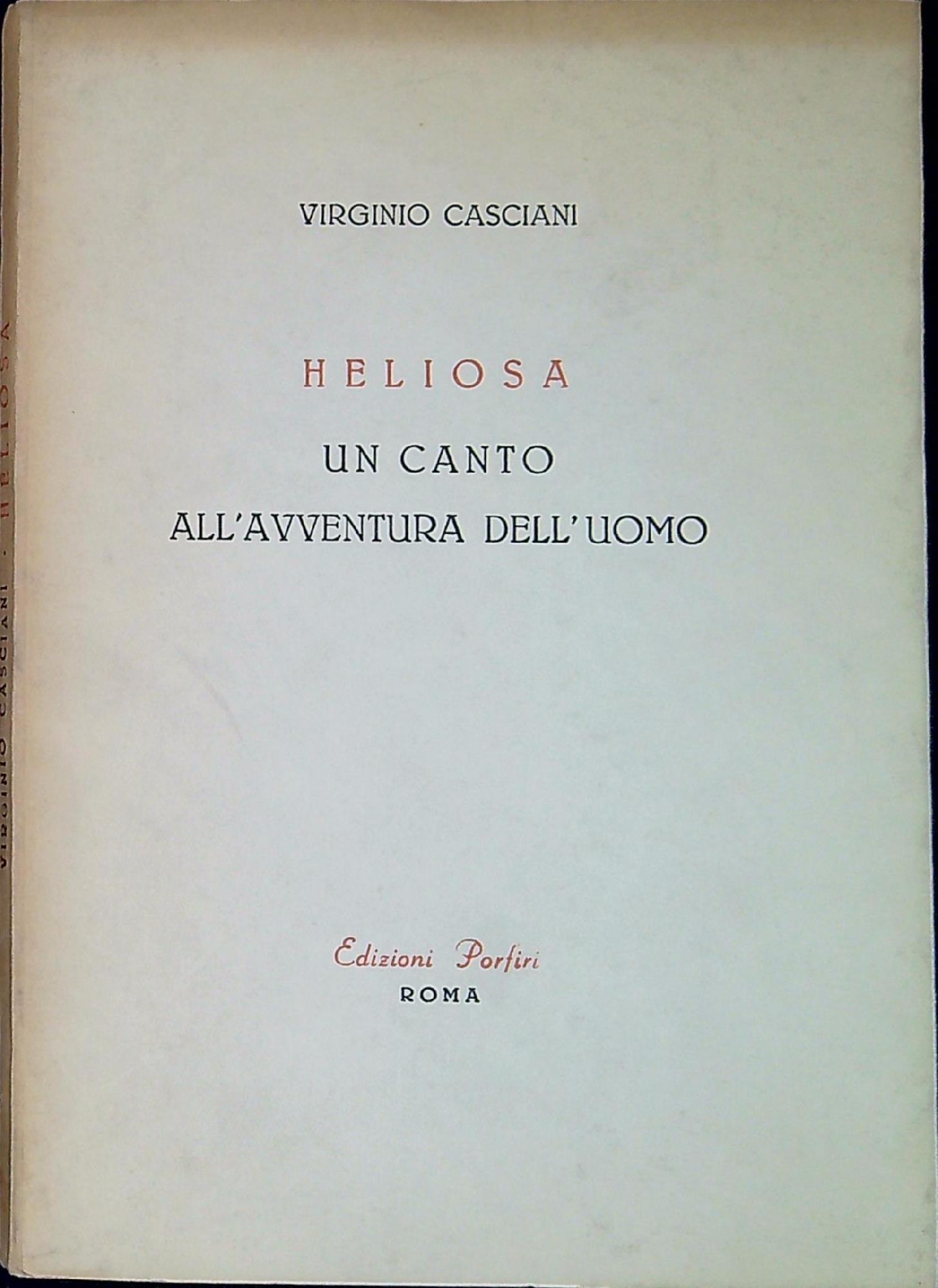 Heliosa : un canto all'avventura dell'uomo