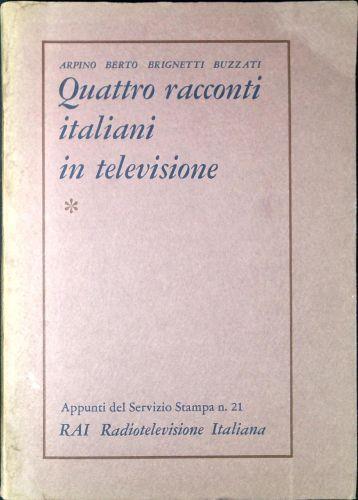 Quattro racconti italiani in televisione - copertina