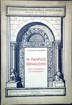M. Panfilo Renaldini poeta romanzesco del Cinquecento