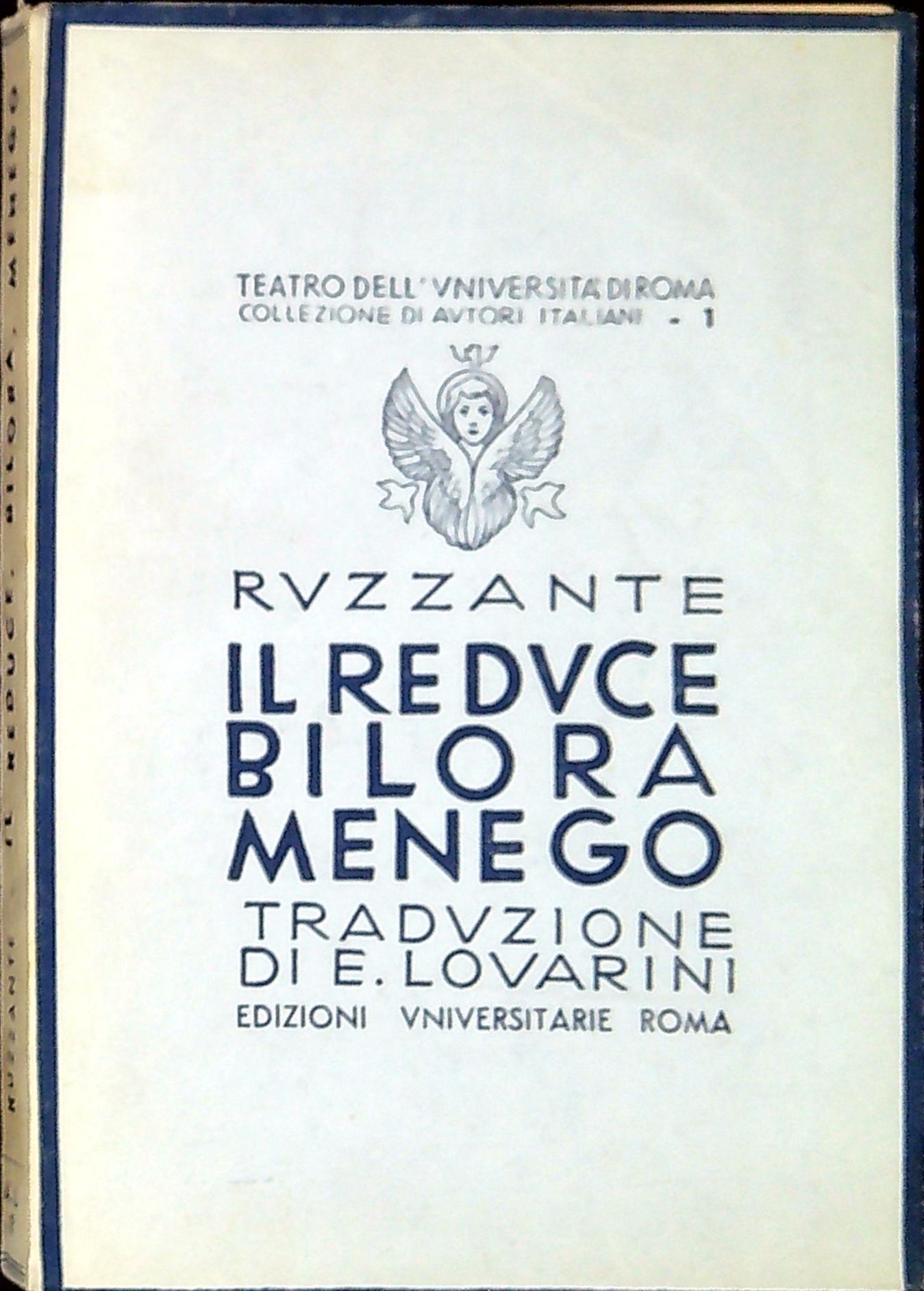Il reduce Bilora Menego