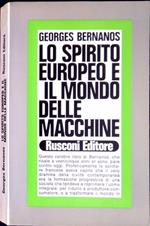 Lo spirito europeo e il mondo delle macchine