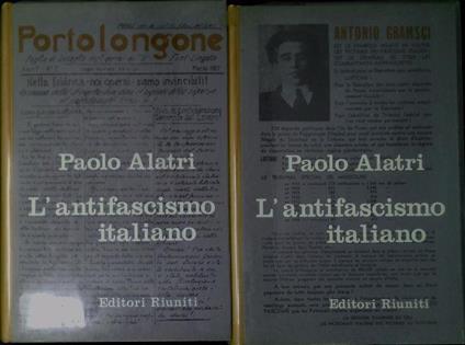 L' antifascismo italiano - Paolo Alatri - copertina