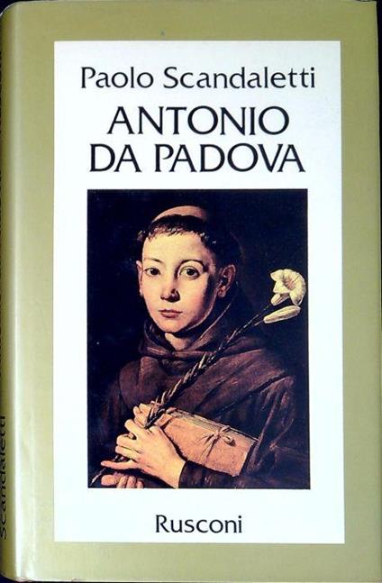 Antonio da Padova - Paolo Scandaletti - copertina