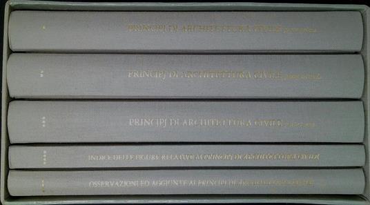 Principj di architettura civile - Francesco Milizia - 2