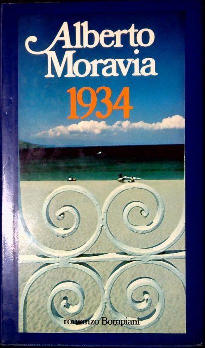 1934 - Alberto Moravia - copertina