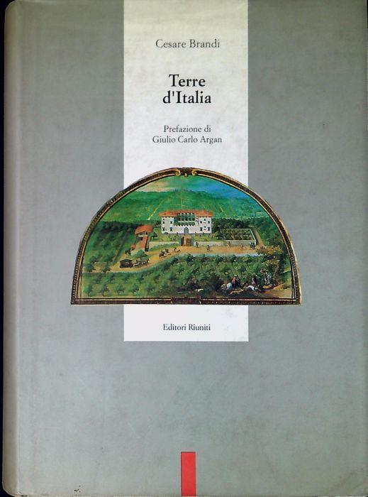 Terre d'Italia - Cesare Brandi - copertina
