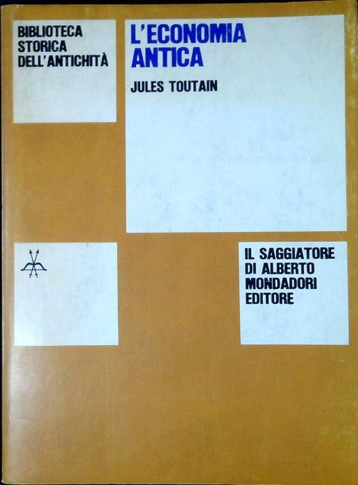 L' economia antica - Jules Toutain - copertina