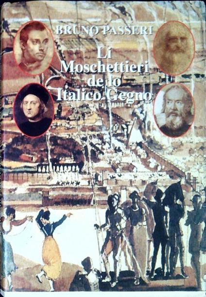 Li tre moschettieri de l'italico gegno : poema romanesco - copertina