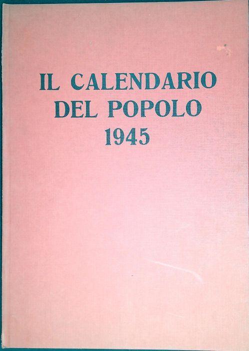Il calendario del popolo 1945 - copertina