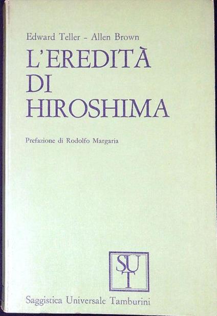 L' eredità di Hiroshima - copertina