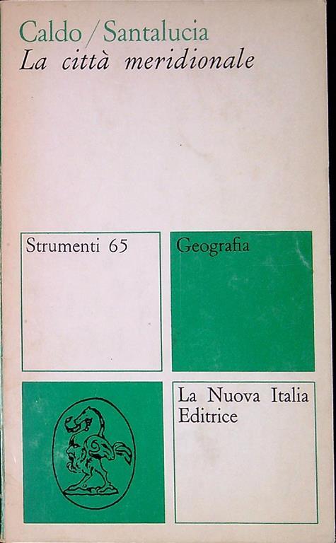 La città meridionale - Costantino Caldo - copertina