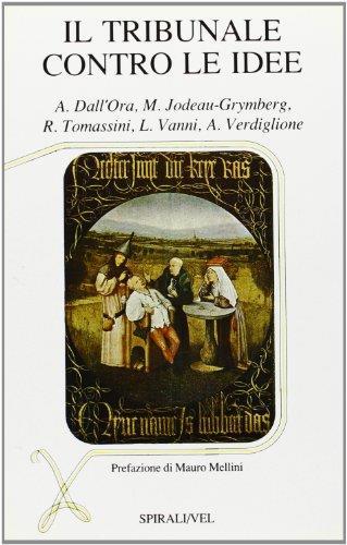 Il tribunale contro le idee - copertina