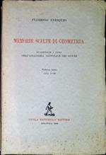 Memorie scelte di geometria vol.3.: 1911-1940