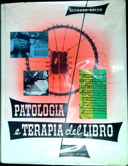 Patologia e terapia del libro - Alfonso Gallo - copertina
