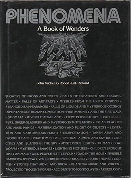Phenomena A Book Of Wonders - copertina