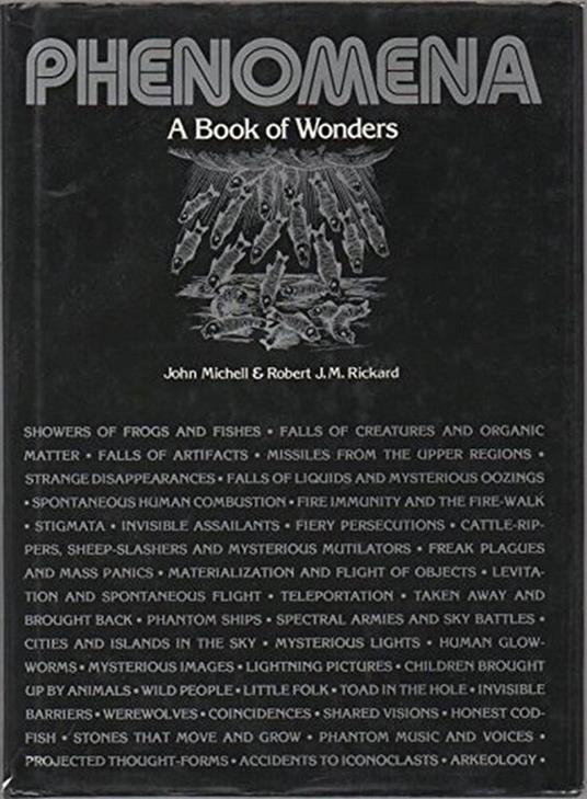 Phenomena A Book Of Wonders - copertina