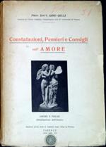 Constatazioni, pensieri e consigli sull'amore