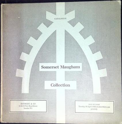 Catalogue of the collection of impressionist and modern pictures formed by W. Somerset Maugham over the last fifty years, the property of W. Somerset Maugham : Tuesday 10 April 1962 - copertina