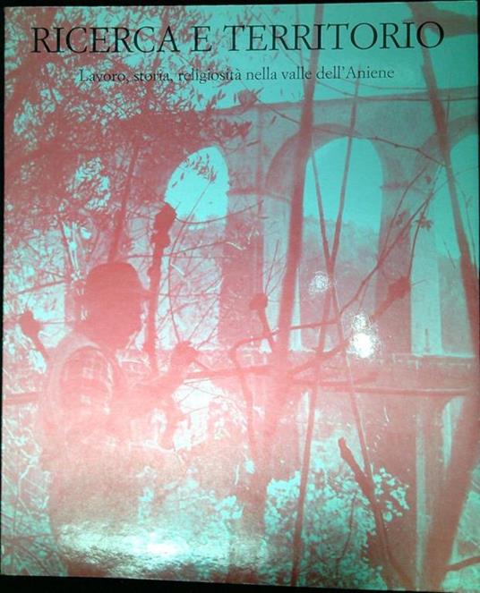 Ricerca e terrritorio : lavoro, storia, religiosità nella valle dell'Aniene - copertina