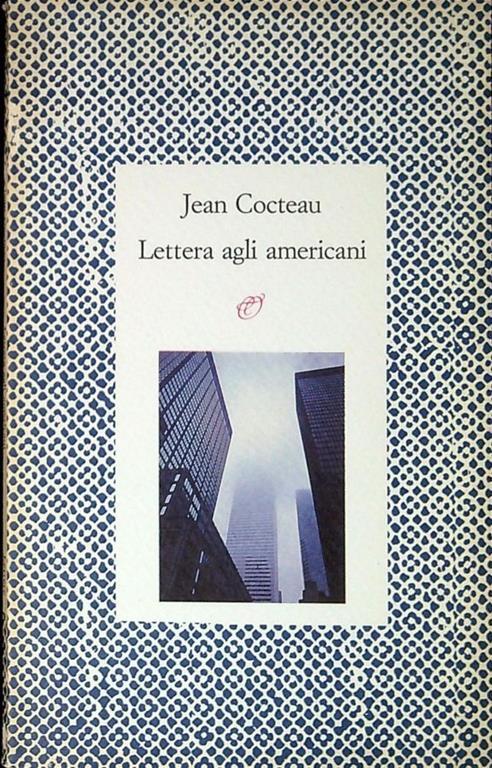 Lettera agli americani - Jean Cocteau - copertina