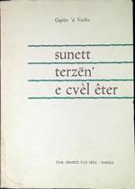 Sunett, terzen' e cvel eter