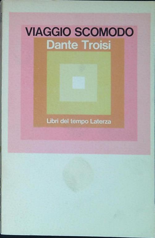 Viaggio scomodo - Dante Troisi - copertina