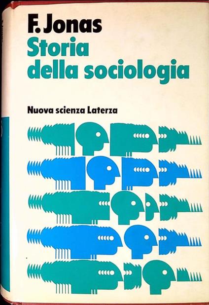Storia della sociologia - Friedrich Jonas - copertina