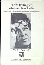 Enrico Berlinguer: la lezione di un leader conservatore e rivoluzionario nazionale e internazionalista