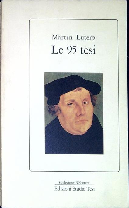 Le 95 tesi - copertina