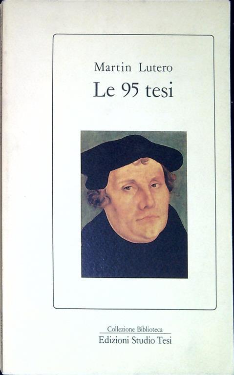 Le 95 tesi - copertina