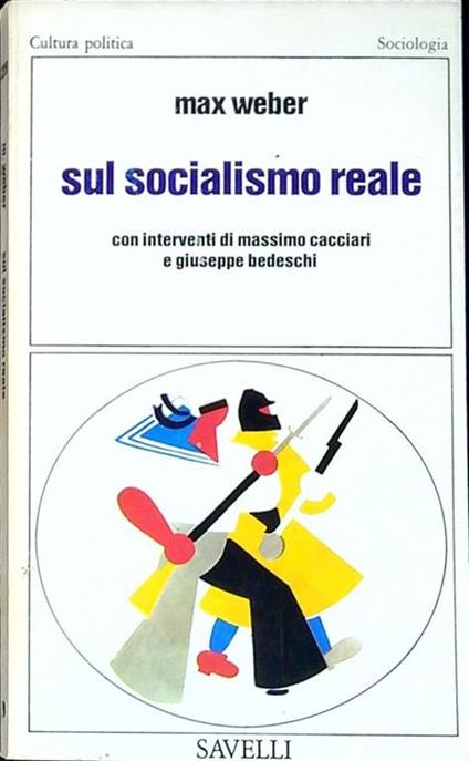 Sul socialismo reale - Max Weber - copertina