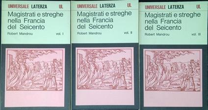 Magistrati e streghe nella Francia del Seicento : un'analisi di psicologia storica - Robert Mandrou - copertina