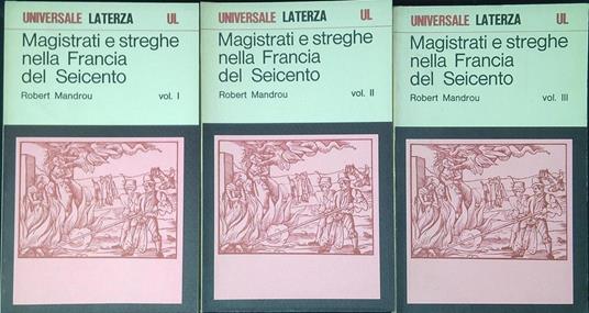 Magistrati e streghe nella Francia del Seicento : un'analisi di psicologia storica - Robert Mandrou - copertina