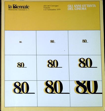 Gli anni ottanta del cinema - copertina