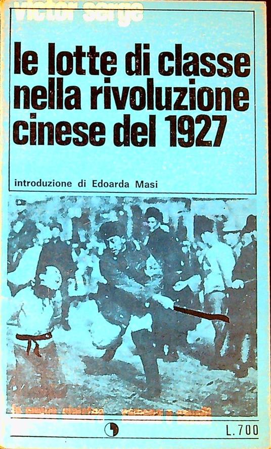Le lotte di classe nella rivoluzione cinese del 1927 - copertina