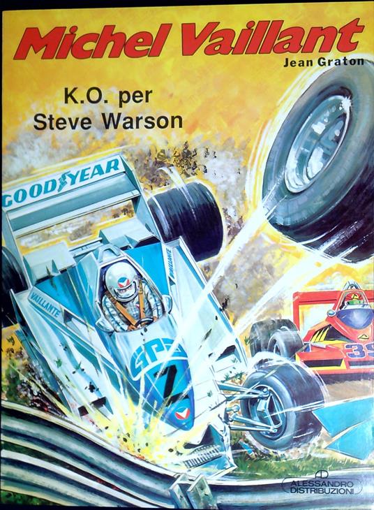 Michel Vaillant : K.O. per Steve Warson - Jean Graton - copertina