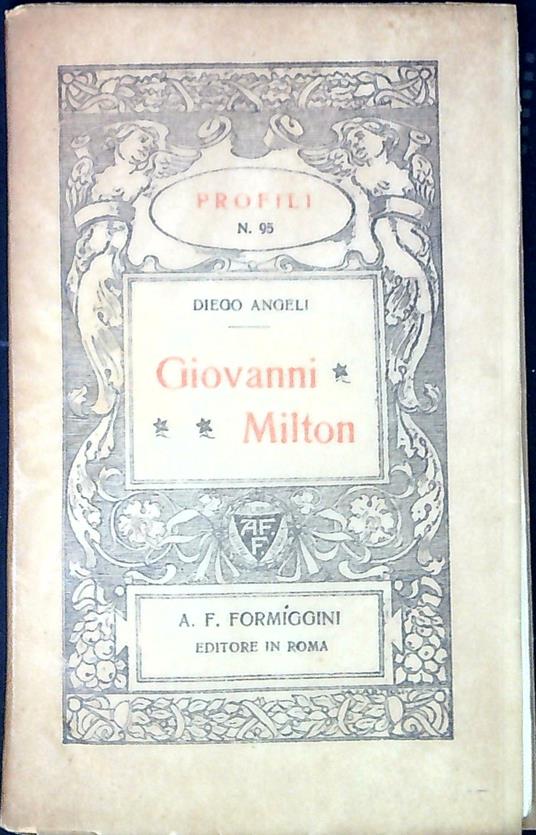 Giovanni Milton - Diego Angeli - copertina