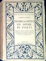 Teorie di critici ed opere di poeti : Berchet, Goethe, Hebbel, Wagner e D'Annunzio, La Russia e la civiltÃ  occidentale, Pirandello, La coltura dell'Italia contemporanea