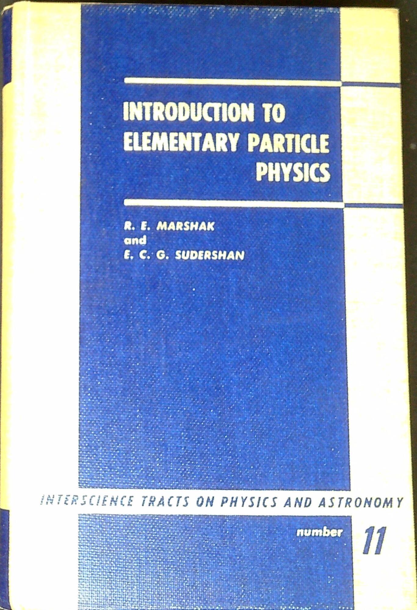 Introduction to elementary particle physics