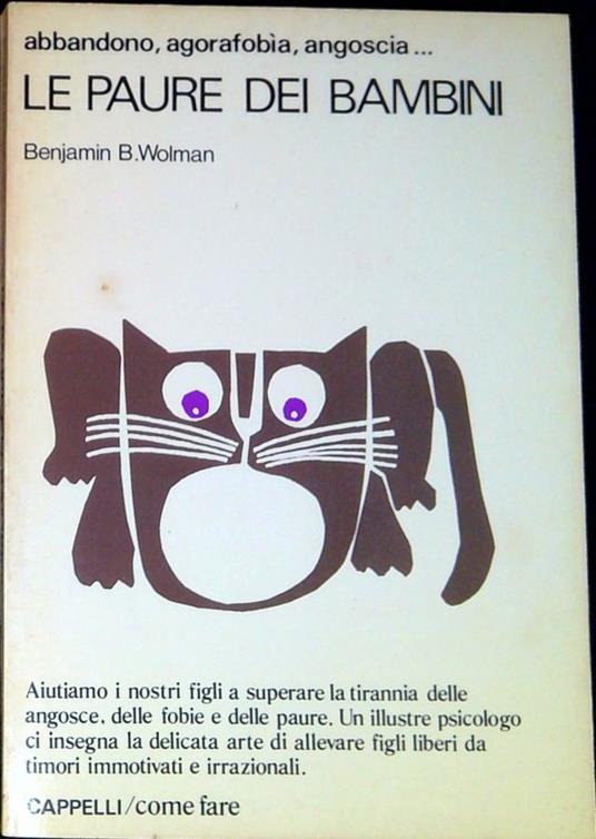 Le paure dei bambini - Benjamin B. Wolman - copertina