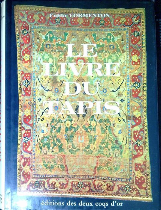 Le livre du tapis - Fabio Formenton - copertina