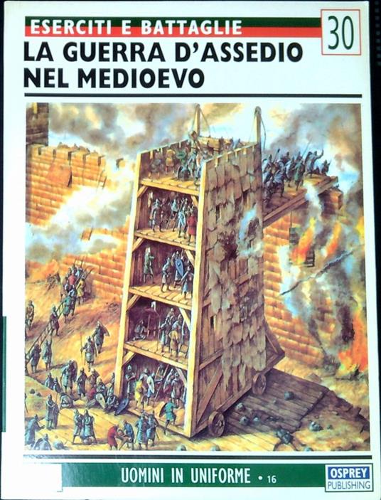 La guerra d'assedio nel medioevo - copertina