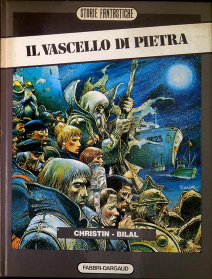 Il vascello di pietra - Enki Bilal - copertina