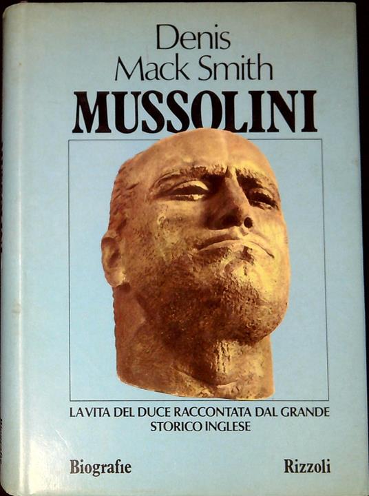 Mussolini - Denis Mack Smith - copertina