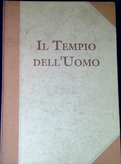 Il tempio dell'uomo - copertina